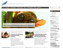 Tablet Screenshot of naturelife-international.org